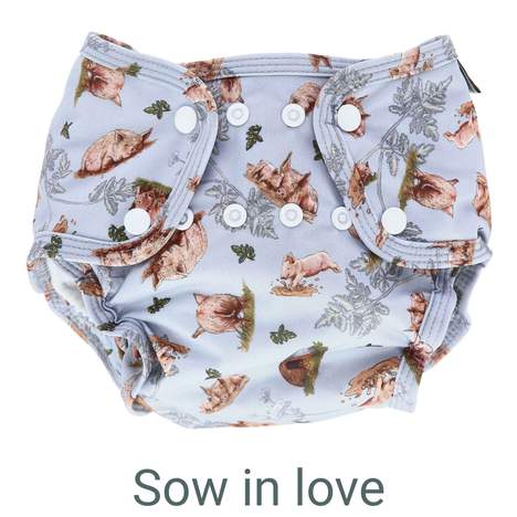 Little lamb size 2 pocket nappies online